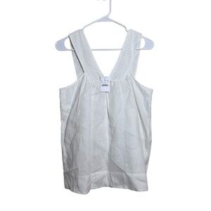 J. Crew Factory Linen Sleeveless Tank Top